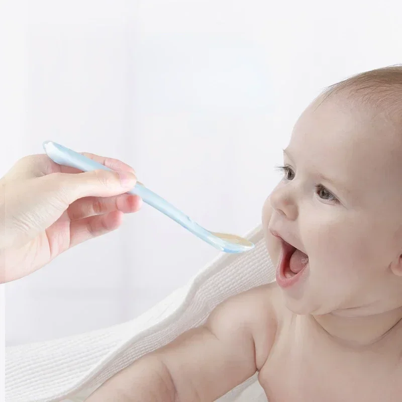 Soft Silicone Baby Spoon Toddl - Baby Food Utensils incelemesi ve fiyatı