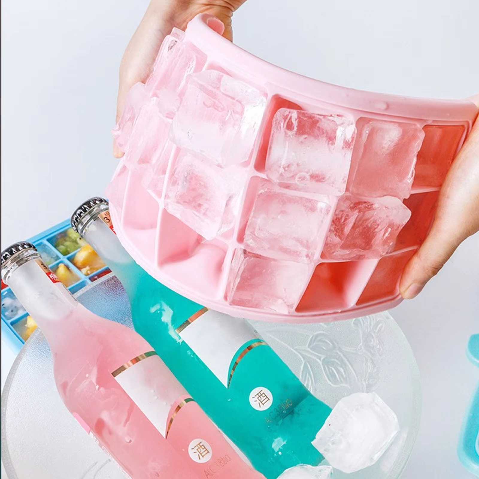 Silicone Ice Cubes Tray with L - Baby 1 Year Food incelemesi ve fiyatı