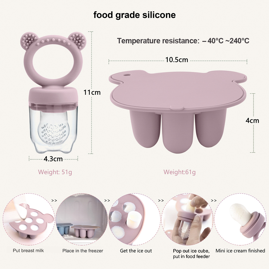 Baby Ice Cream Pops Silicone M - Baby Food In Jars incelemesi ve fiyatı