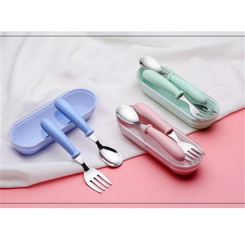 Infant Food Feeding Spoon Fork - Baby Food Utensils Set incelemesi ve fiyatı