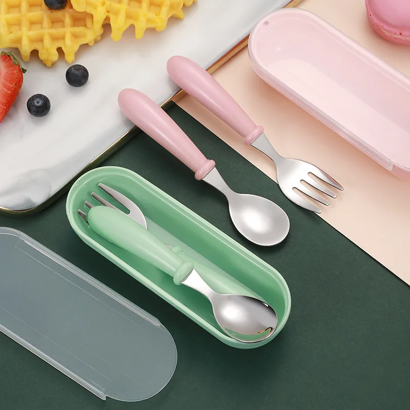 Infant Food Feeding Spoon Fork - Baby Food Utensils Set incelemesi ve fiyatı