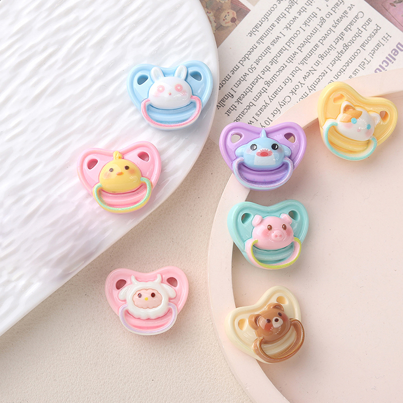 10Pcs Lovely Mini Doll Pacifie - Baby Food Pacifier incelemesi ve fiyatı