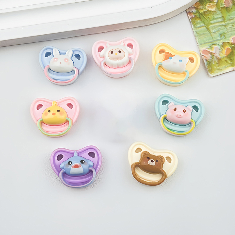 10Pcs Lovely Mini Doll Pacifie - Baby Food Pacifier incelemesi ve fiyatı