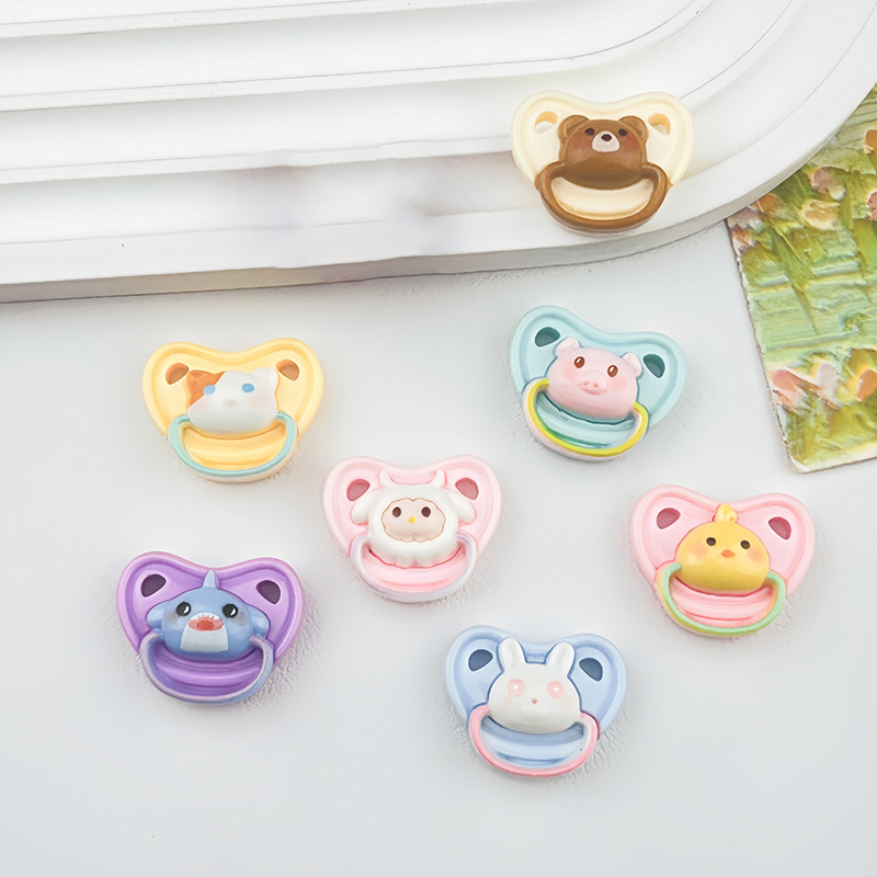 10Pcs Lovely Mini Doll Pacifie - Baby Food Pacifier incelemesi ve fiyatı